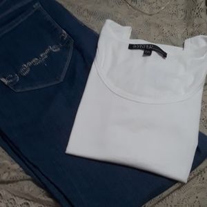 Kasper SHELL TANK PETITE PXL XLP White